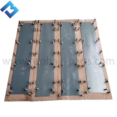 Asphalt Paver Parts AB500-3TV 2310096 ชุดจานปาดวัสดุ NM400 Hardox400