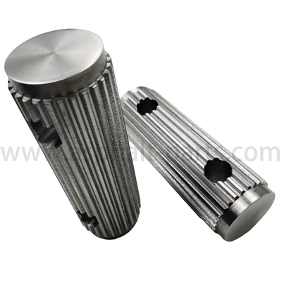 Paver Auger System Spline Shaft การก่อสร้างถนน Asphalt Paver Parts