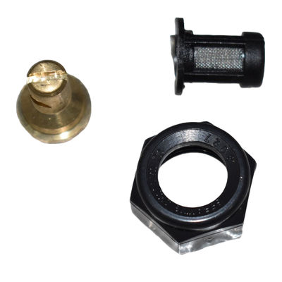 อะไหล่รถบดถนนหัวฉีดน้ำทองเหลืองและพลาสติกสำหรับ HAMM