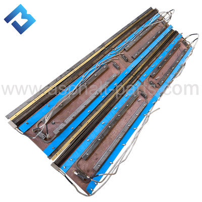 ชุดเตา Screed พื้นฐาน VB78 คุณภาพสูงสำหรับเตาปูยางมะตอย ชุดแผ่น Screed วัสดุ NM400 H450450