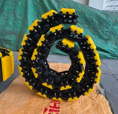 EPS PLUS Poly Track Chain Assembly 2063505 แป๊ดแยกเส้นทางสําหรับเครื่องบดถนน W195 W200