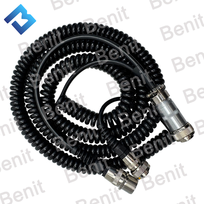 เครื่อง VOLVO รุ่น BENIT Helix Cable With Three Joints สําหรับเครื่องควบคุมดิจิตอล Asphalt Paver VOE 80863376 ชื่อชิ้น อัลตรasonic Sensor