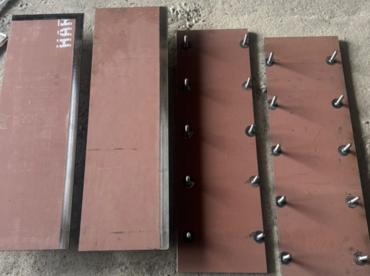 Vogel paver AB340TV VSS Basic Screed Kit 2069225 อะไหล่ OEM Screed Plate & Iron Plate Assembly สําหรับถนนถนน