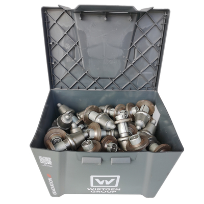 W6-20A 2800874 เครื่องกัด Bits ฟันกัดถนน Tungsten Steel