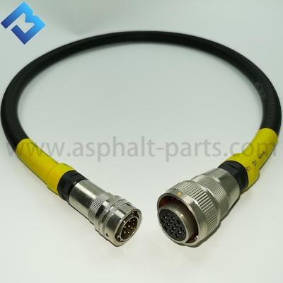 ระบบควบคุมการปูผิวทาง OEM SD2500 1M 4812018044 สายเคเบิลเชื่อมต่อกล่องควบคุมด้านข้าง
