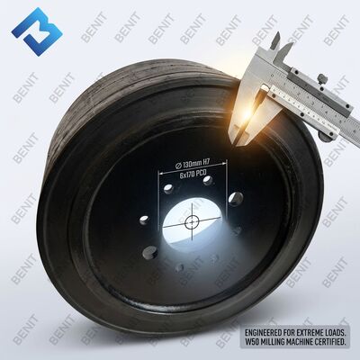 W50 Milling Solid Tire 2136678 Road Milling Machine Wheel Assembly Road Construction