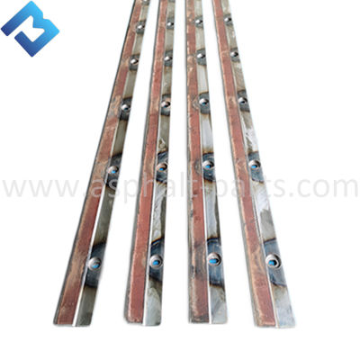 ชิ้นส่วนสึกหรอของเครื่องปูผิวทางแอสฟัลต์ S1880-3L AB600-3 2211961 แถบเหล็กทนต่อการสึกหรอ