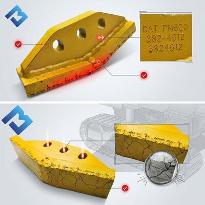 PM620 Asphalt Milling Slipper Shoe 382-4612 Skateboard 3824612 Replacement Wear Plate