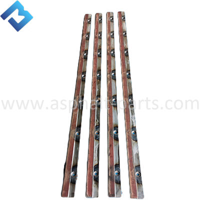 ชิ้นส่วนสึกหรอของเครื่องปูผิวทางแอสฟัลต์ S1880-3L AB600-3 2211961 แถบเหล็กทนต่อการสึกหรอ