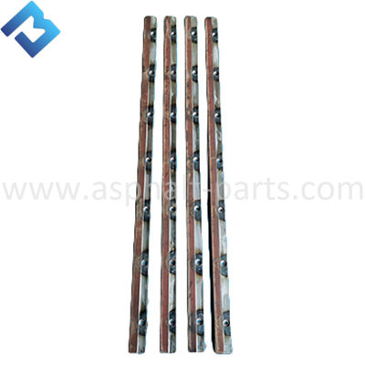 ชิ้นส่วนสึกหรอของเครื่องปูผิวทางแอสฟัลต์ S1880-3L AB600-3 2211961 แถบเหล็กทนต่อการสึกหรอ