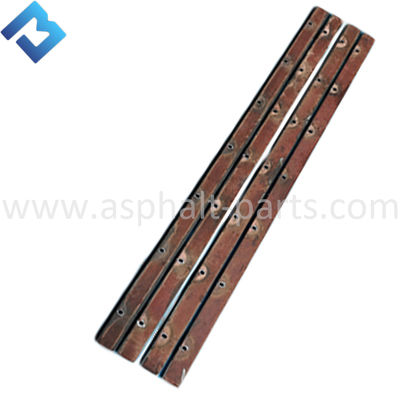 ชิ้นส่วนสึกหรอของเครื่องปูผิวทางแอสฟัลต์ S1880-3L AB600-3 2211961 แถบเหล็กทนต่อการสึกหรอ